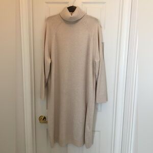 H&M sweater dress with vent
